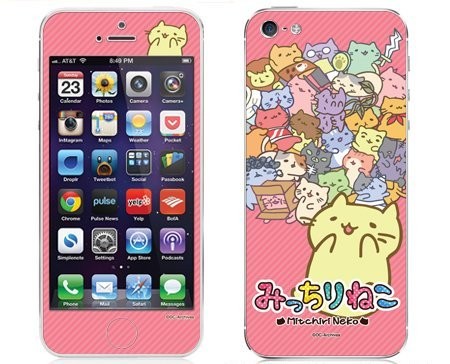 みっちりねこニュース みっちりねこ スマホスキンシール発売しました ファミ通app