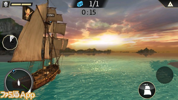 注目アプリレビュー 日本よ これが海賊だ と言わんばかりの超本格海賊ゲーム アサシン クリード パイレーツ が熱い スマホゲーム情報ならファミ通app