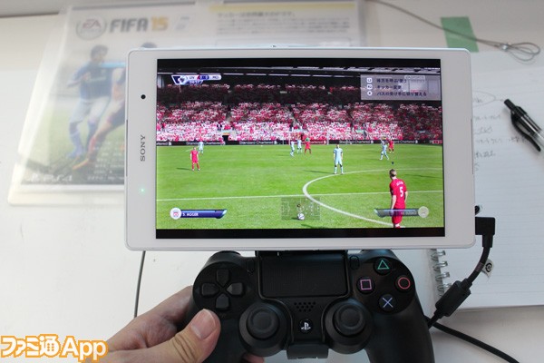 Tgs14 Xperiaブースでps4のリモートプレイを初体験 スマホゲーム情報ならファミ通app