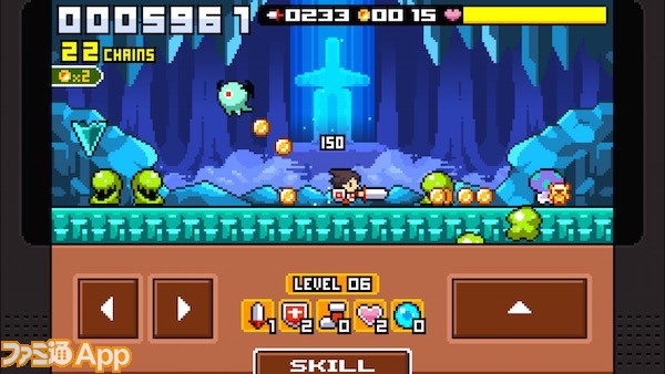 個人開発ゲームを斬る ドランシア ゴチャゴチャがハマる最高峰ドット絵アクション スマホゲーム情報ならファミ通app