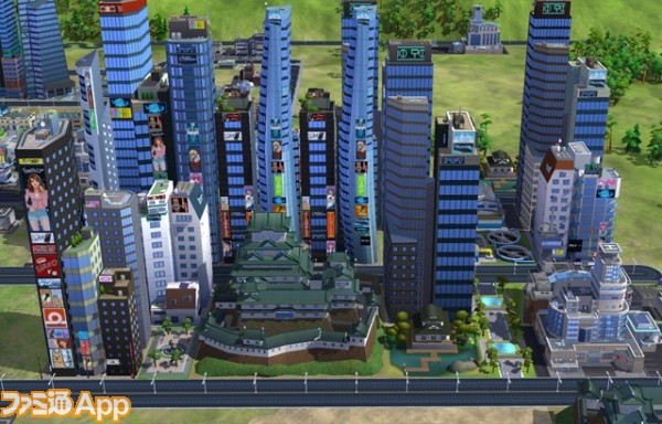 和風家屋や姫路城が建てられる Simcity Buildit に トーキョータウン が登場 ファミ通app