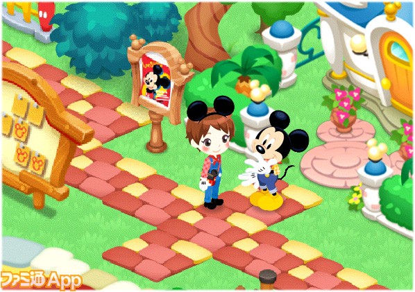 ディズニー牧場攻略 なりきりコーデ紹介 1 ミッキーマウスコーデ スマホゲーム情報ならファミ通app