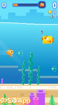 毎日15時 魚か 障害物か 判別パニックを起こすタップゲーム Fishy Bits ファミ通app
