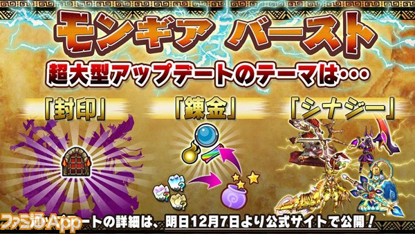 セガネットワークス感謝祭 モンギア が モンスターギアバースト にリニューアル ファミ通app