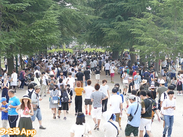 ポケモンgo ミュウツーはいなかったけど 名古屋の 聖地 鶴舞公園は昼から夜まで盛り上がりっぱなし スマホゲーム情報ならファミ通app