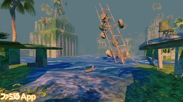 新作 圧倒的映像美で神秘に満ちた水没都市を巡る廃墟探索アドベンチャー Submerged Miku And The Sunken City ファミ通app