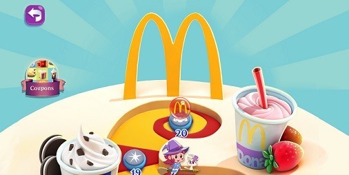 マクドナルドでパズルゲームを遊んでポテトやシェイクのクーポンゲット ファミ通app