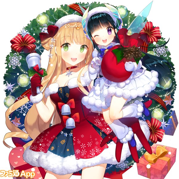 クリスマス16 美少女キャラ特集その5 モンスト ミリマス など全15体 スマホゲーム情報ならファミ通app