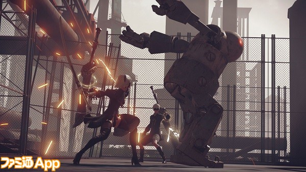 05. 「NieR：Automata」のゲーム内スクリーンショット