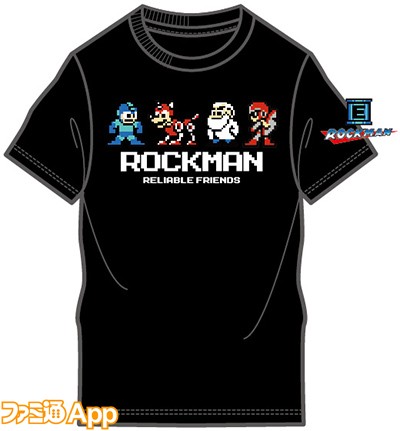 ドット絵の ロックマン が しまむら とコラボ かわいいデザインで普段使いできそうなtシャツが980円 スマホゲーム情報ならファミ通app