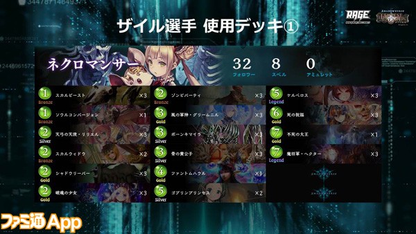 シャドウバース攻略 決勝大会 Rage Vol 4 Grand Finals で使用された全デッキリスト デッキコード付き スマホゲーム情報ならファミ通app