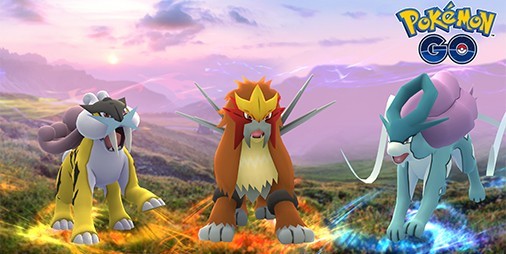 ポケモンgo に伝説のポケモン ライコウ エンテイ スイクン 登場 最初に出会えるのは スマホゲーム情報ならファミ通app