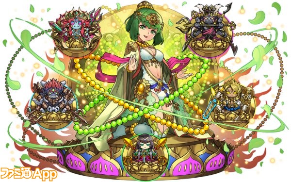 パズドラ 最大2916倍の超火力 新降臨モンスター 唱導の神 ルシャナ 登場 ファミ通app