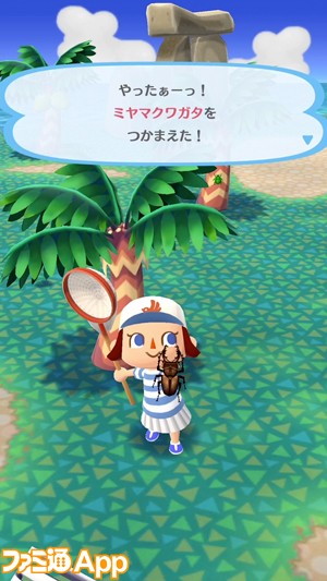 どうぶつの森_ポケットキャンプ_ミヤマクワガタ_jp