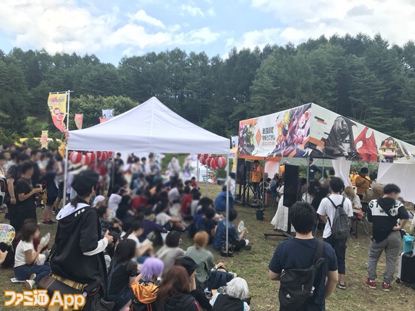 コンパス 緑溢れる岩手県岩手町に コンパスプレイヤーが集結 ニコニコ町会議in岩手 コンパステント 現地リポート スマホゲーム情報ならファミ通app