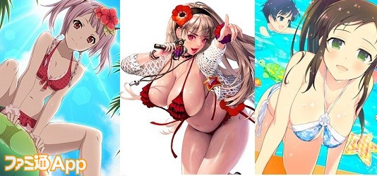 18 Summer セクシーな水着姿の美女特集その2 シノマス デスチャ など28人掲載 スマホゲーム情報ならファミ通app