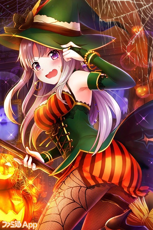 寝相アート☆魔女子さんのハロウィンパーティー♡ 思わしくなく