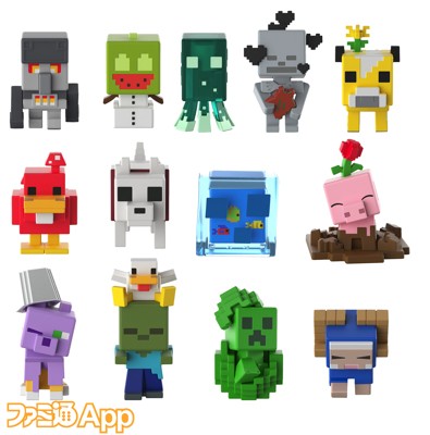 マインクラフト アース と連動するかわいいブーストミニフィギュアシリーズが4月下旬より発売 スマホゲーム情報ならファミ通app