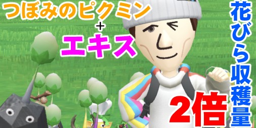 ピクミン ブルーム 花びらの収穫量が2倍 意外と知られていないお得な育成術 プレイログ 27 スマホゲーム情報ならファミ通app