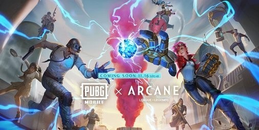 LoL』の新作アニメ『Arcane（アーケイン）』と『PUBG MOBILE』の