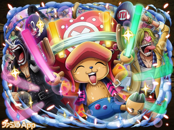 One Piece トレジャークルーズ 超スゴい ウタ チョッパー が登場 ログボで虹の宝石 合計50個ももらえる スマホゲーム情報ならファミ通app