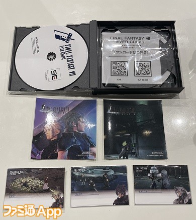 SEAL限定商品】 オリジナル「FF7」パッケージ風FF7ECノベルティセット 