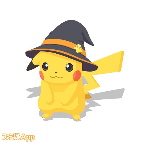03‗ Pikachu wearing a Halloween hat