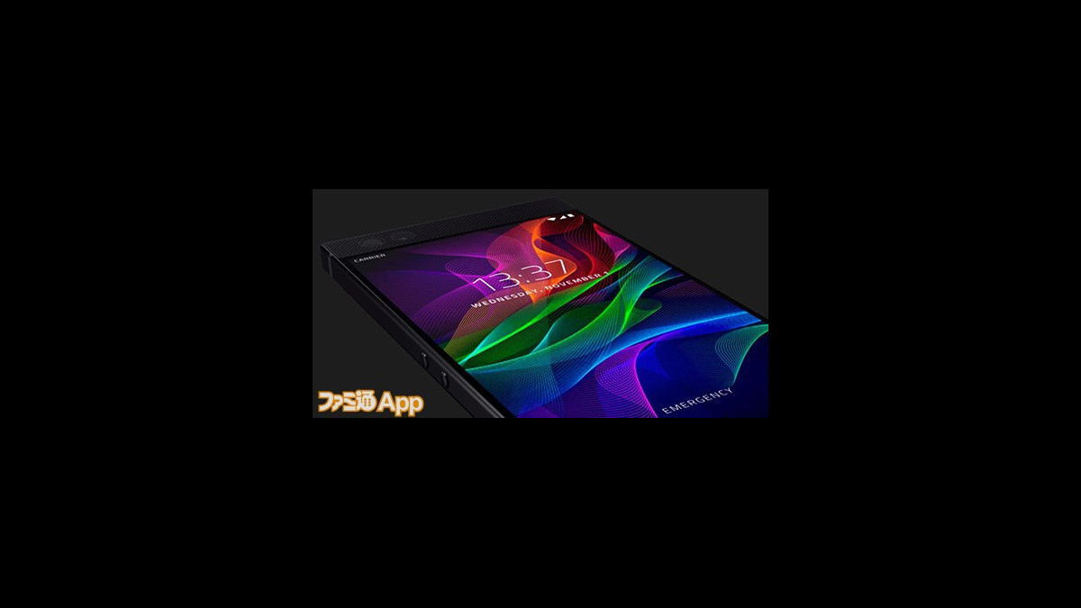 モバイルesportsシーンで活躍するか 最強ゲーミングスマホ Razer Phone Special Edition の国内版予約開始 スマホゲーム情報ならファミ通app